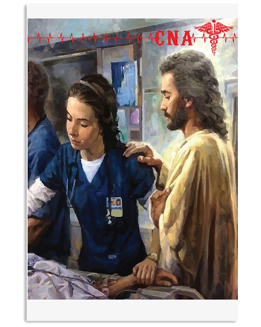 CNA Jesus Canvas Poster 11x17 Poster