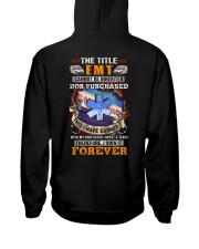 The Title EMT Own it Forever Hooded Sweatshirt back