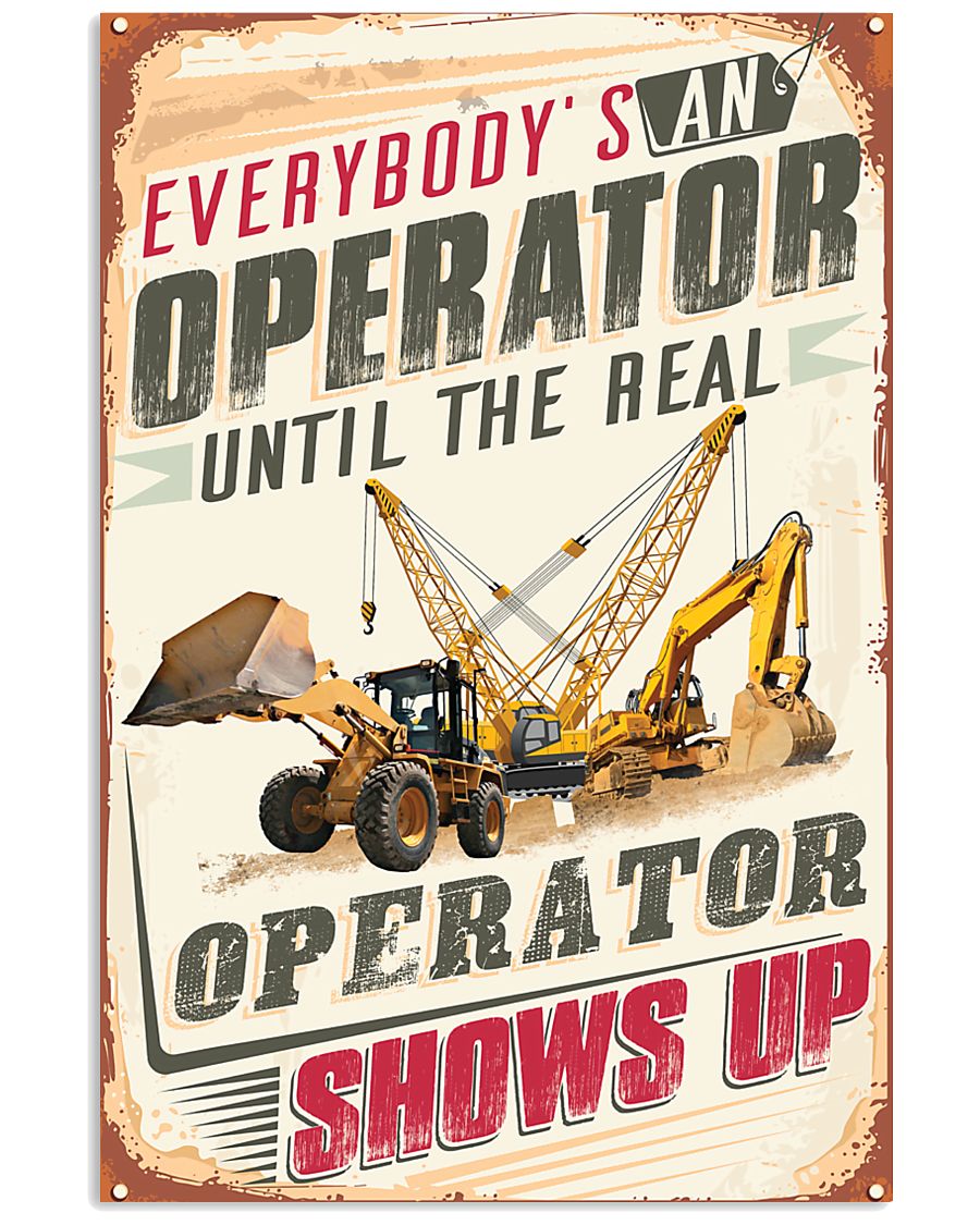 Awesome Operator's 11x17 Poster