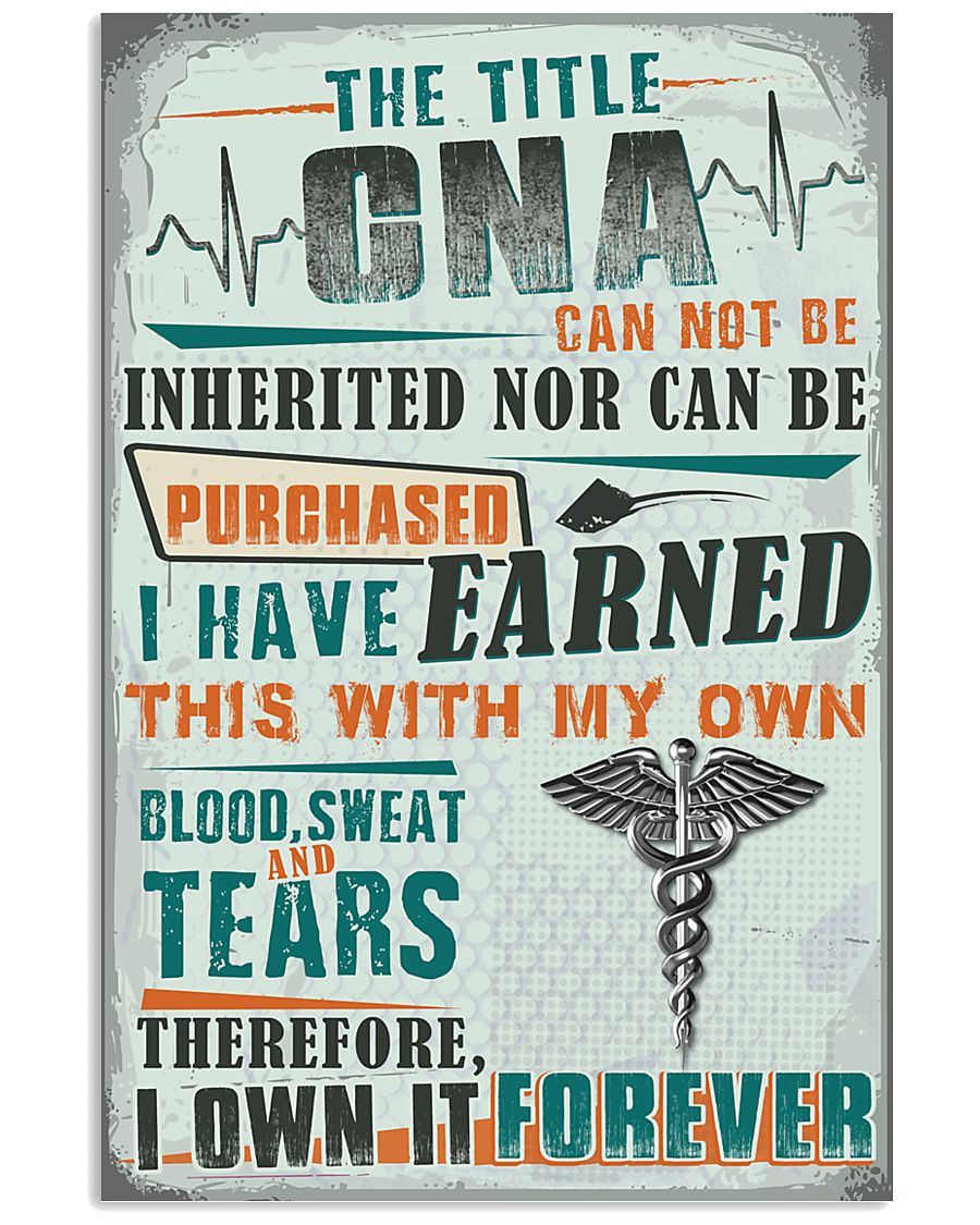 Proud CNA 11x17 Poster