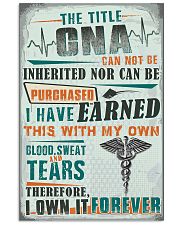 Proud CNA 11x17 Poster front