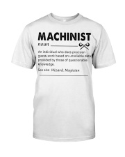 Proud machinist Classic T-Shirt thumbnail