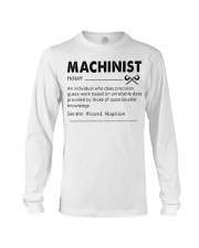 Proud machinist Long Sleeve Tee thumbnail