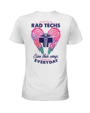 Rad Tech Earn Their Wings Everyday Ladies T-Shirt back