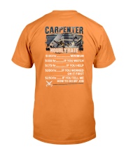 Carpenter Hourly Rate Shirt and Hoodie Premium Fit Mens Tee thumbnail