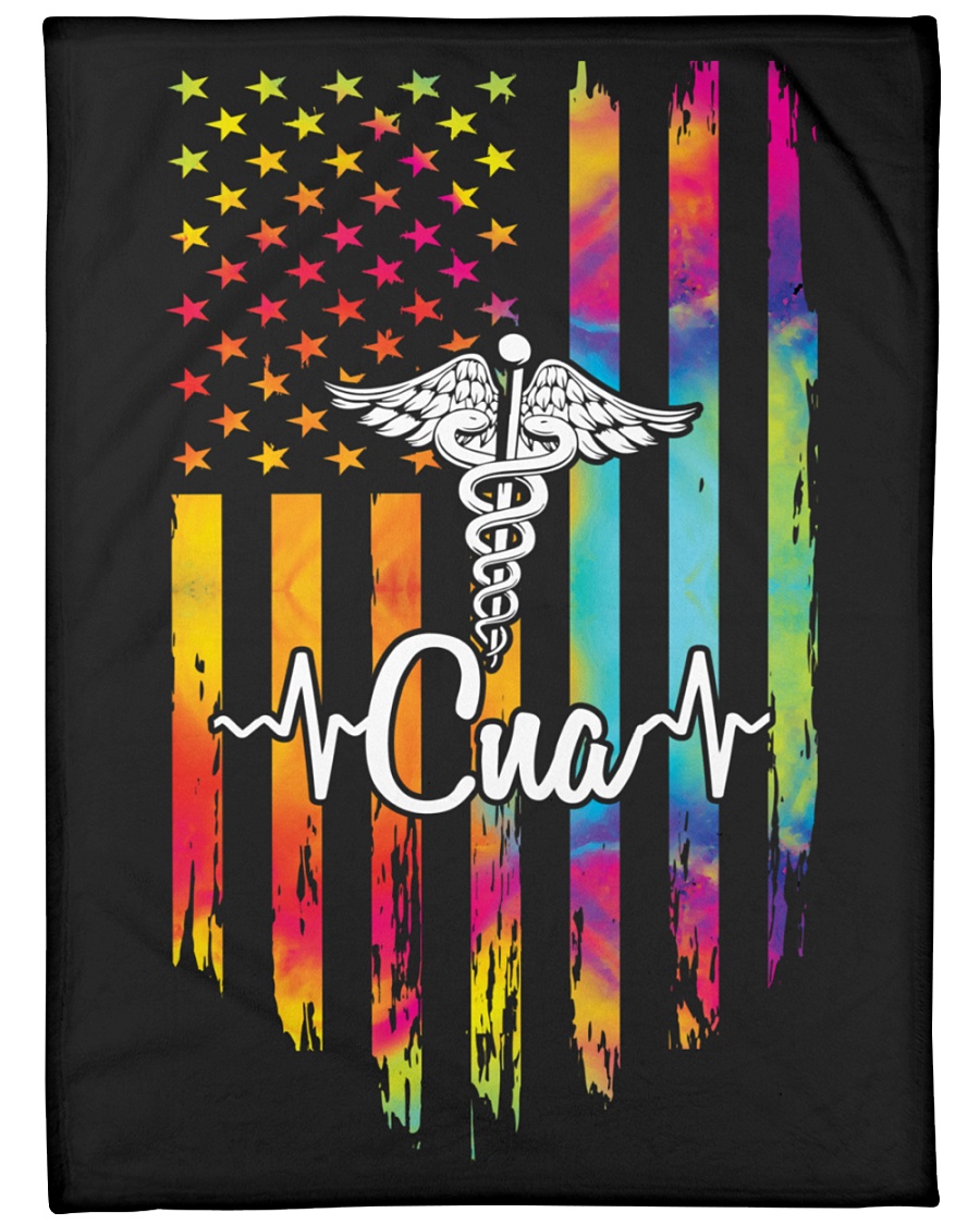 Proud CNA Large Fleece Blanket - 60" x 80"