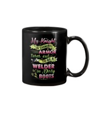 My Welder In Dirty Boots Mug tile