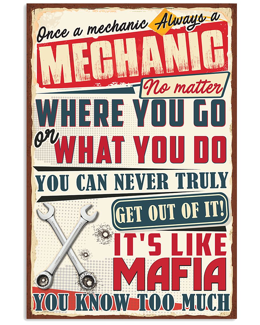 Truly Mechanic 11x17 Poster