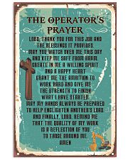 Proud Operator's Canvas and Posters 11x17 Poster front