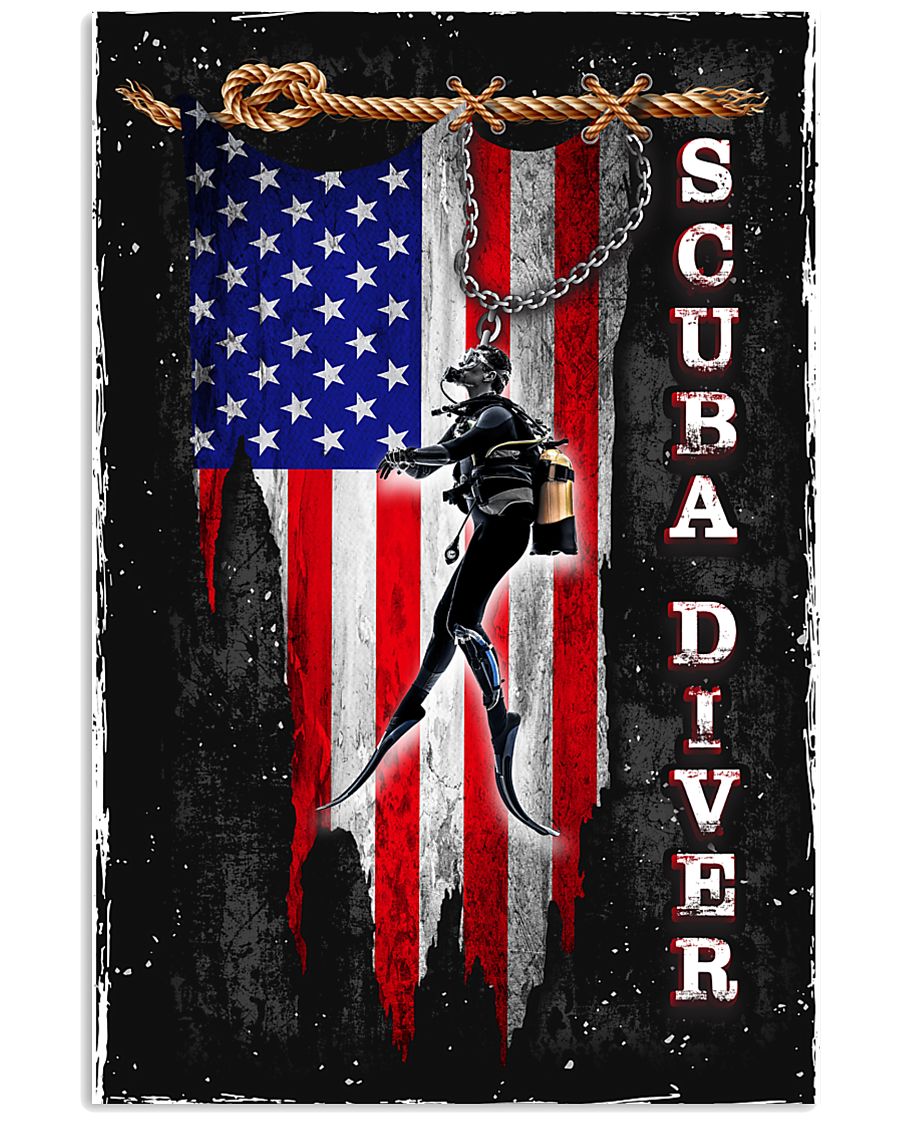 Proud Scuba Diver 11x17 Poster