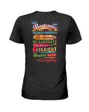 Bartender- Hustle all day everyday Ladies T-Shirt back