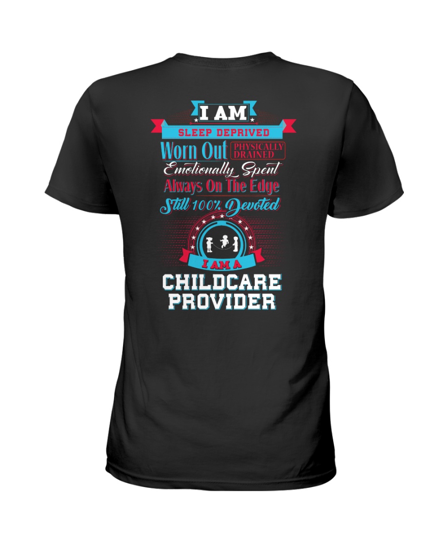 Devoted Childcare Provider Ladies T-Shirt