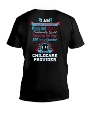 Devoted Childcare Provider V-Neck T-Shirt thumbnail