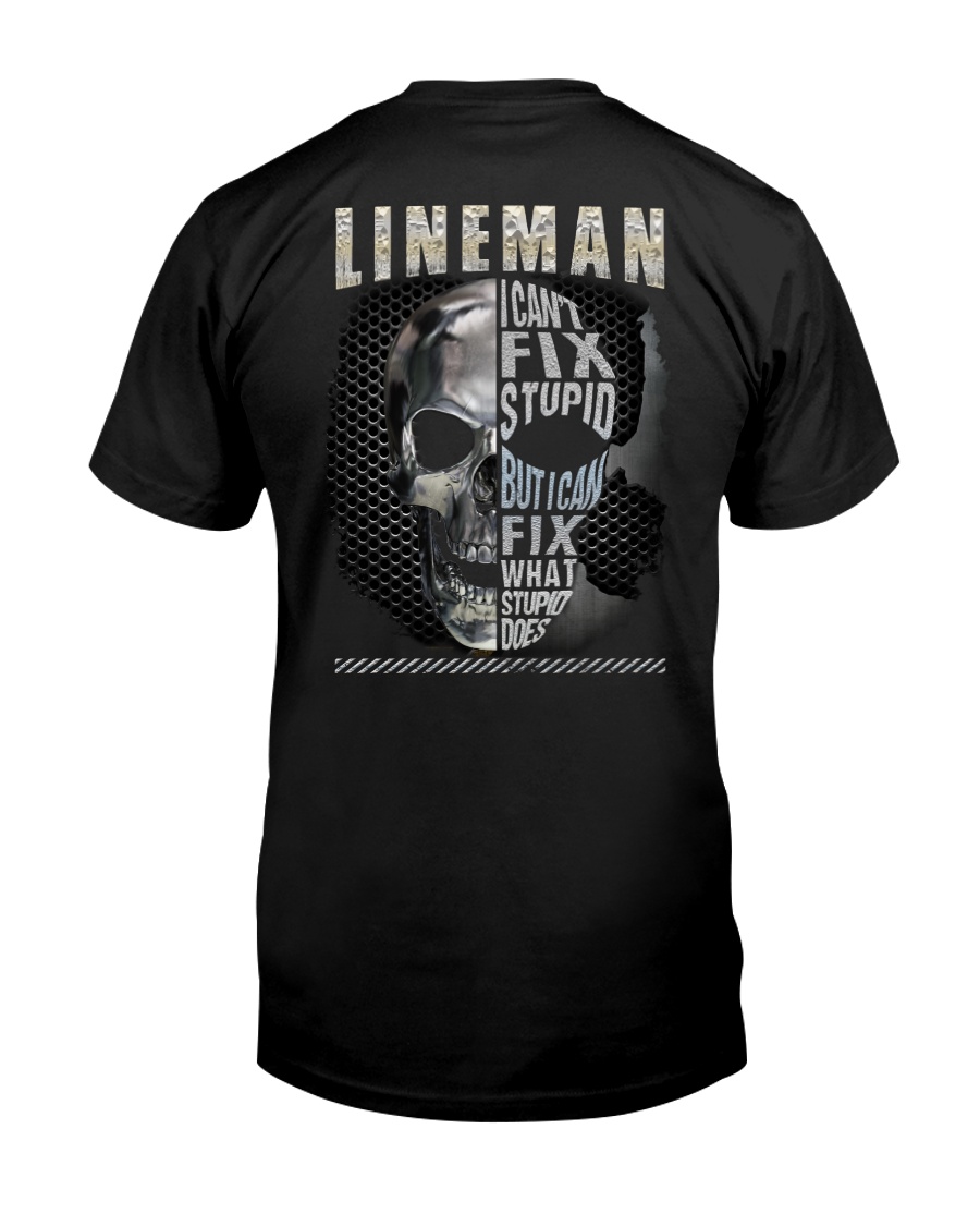 Sarcastic Lineman Shirt Classic T-Shirt