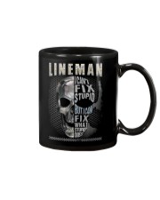Sarcastic Lineman Shirt Mug thumbnail