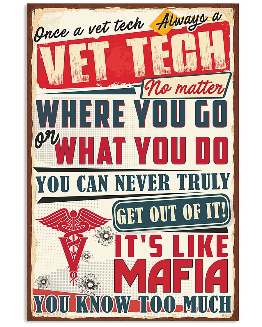 Truly Vet Tech 11x17 Poster