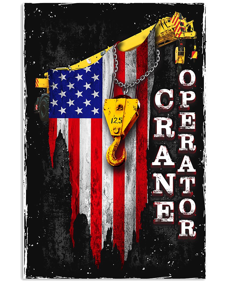 Proud Crane Operator 11x17 Poster