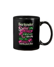 Bartender Nice Button Is Out Of Order Funny Mug thumbnail