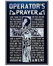 Operator's Prayer 11x17 Poster front