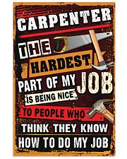 Awesome Carpenter's Canvas and Posters 11x17 Poster front
