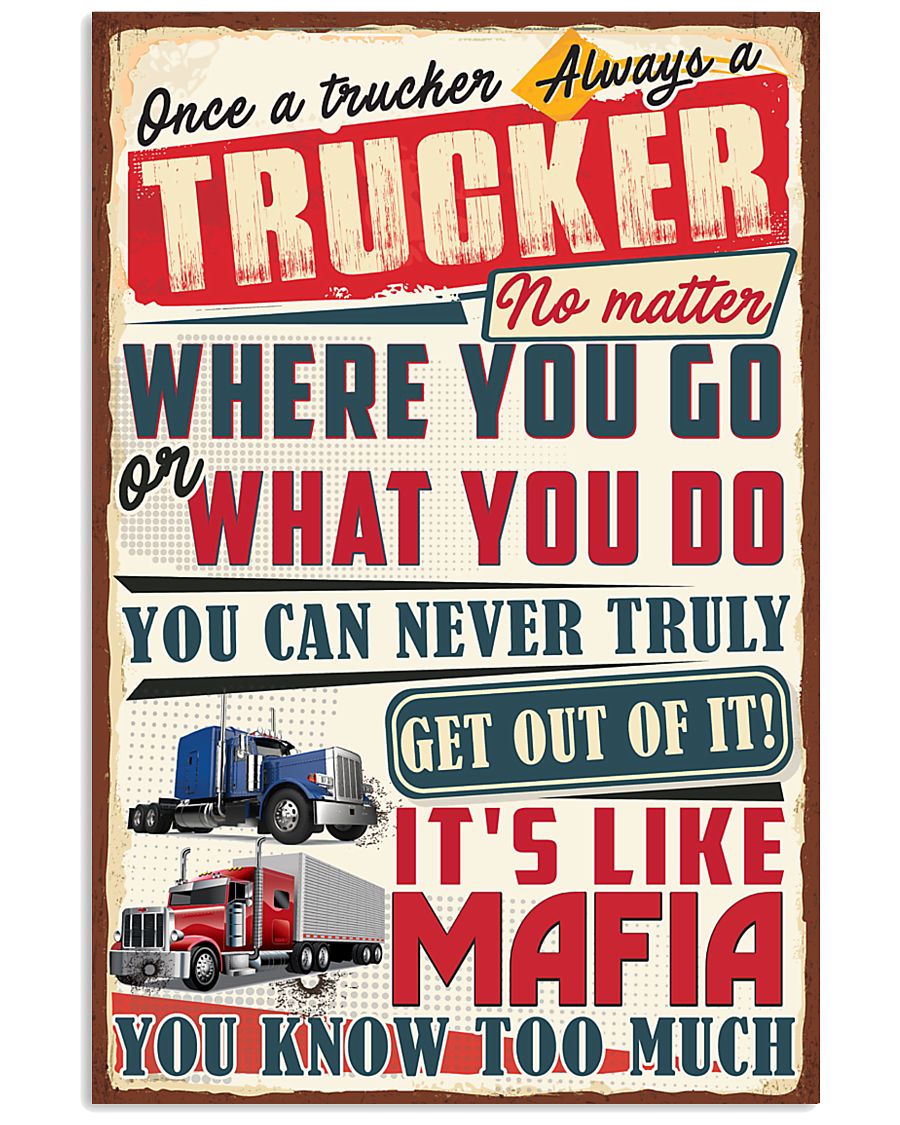 Truly Trucker 11x17 Poster