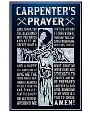 Carpenter's Prayer 11x17 Poster front