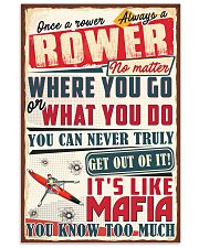 Truly Rower 11x17 Poster front