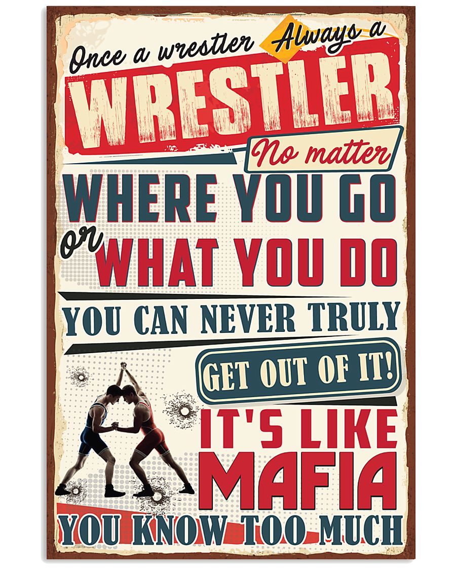 Truly Wrestler 11x17 Poster