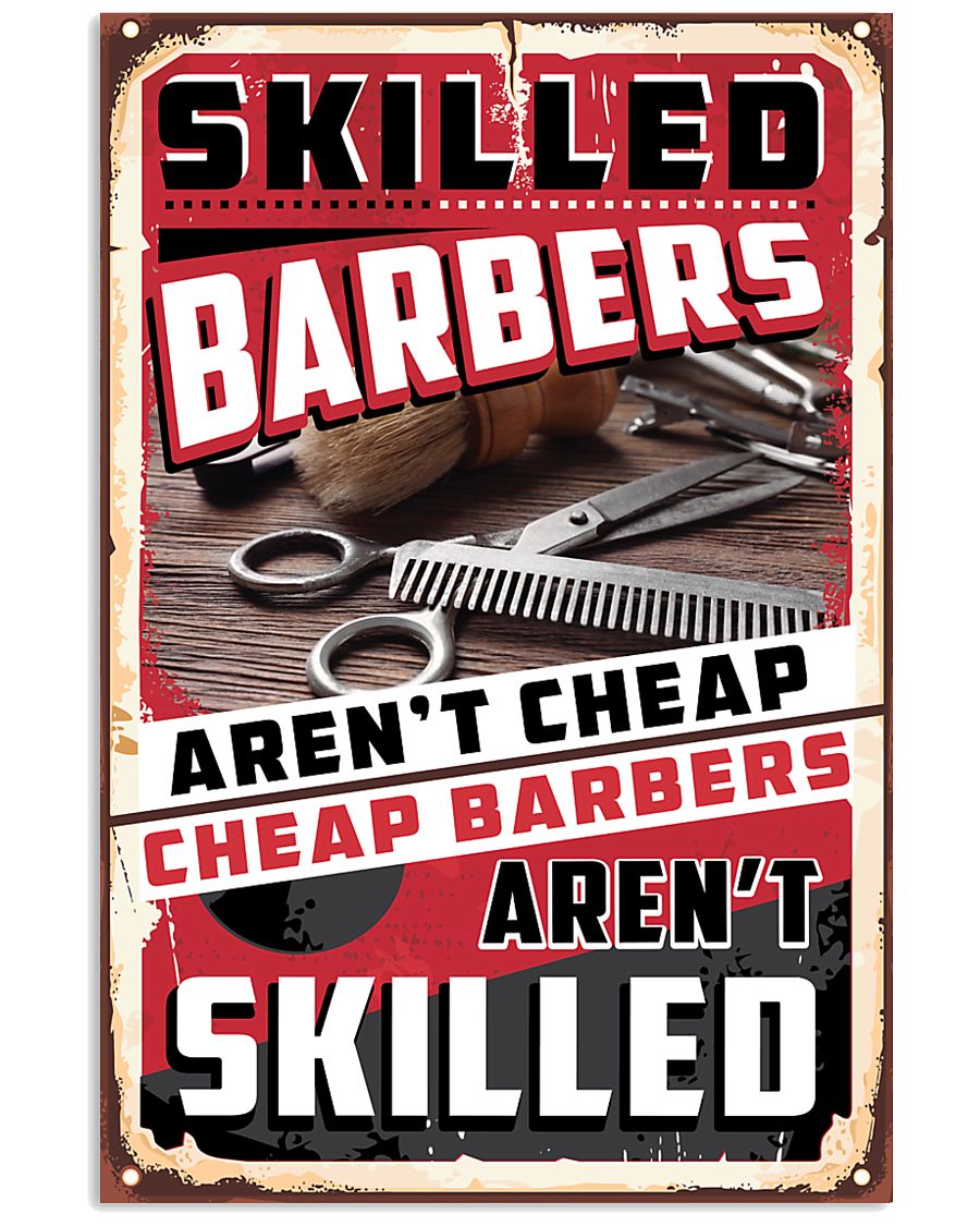 Skilled Barber 11x17 Poster