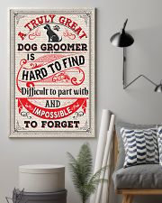 Proud Dog Groomer 11x17 Poster lifestyle-poster-1