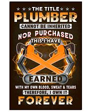 The Title Plumber Own it Forever 11x17 Poster front