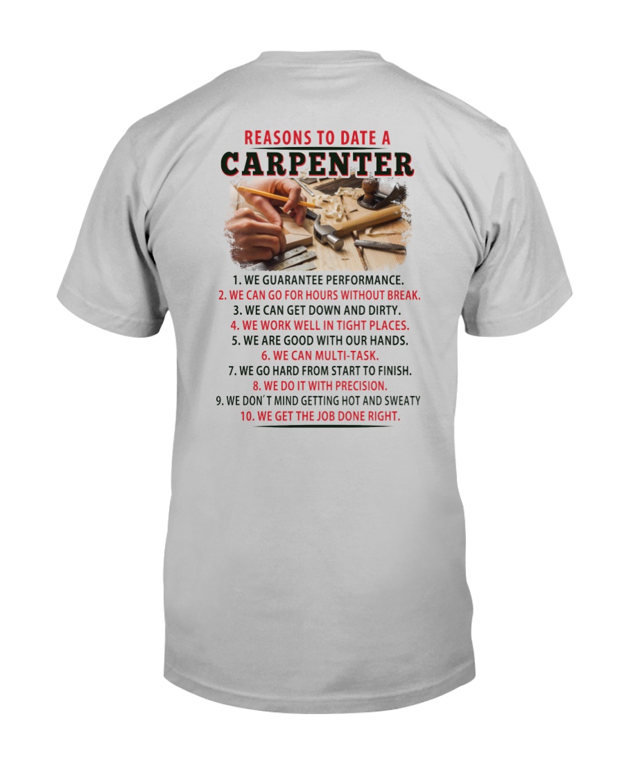 10 Reasons to Date A Carpenter Classic T-Shirt