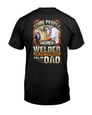 Proud Welder Daddy Classic T-Shirt back