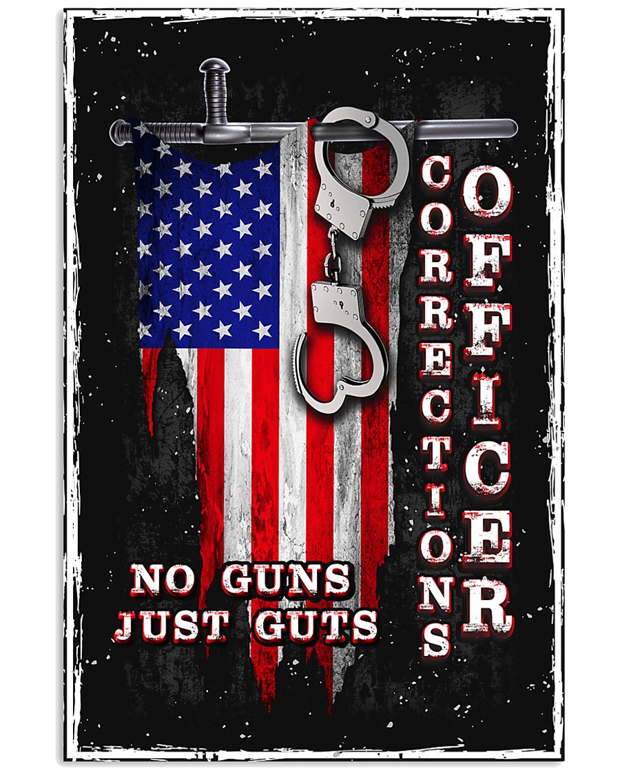 Proud Correctional Officer 11x17 Poster