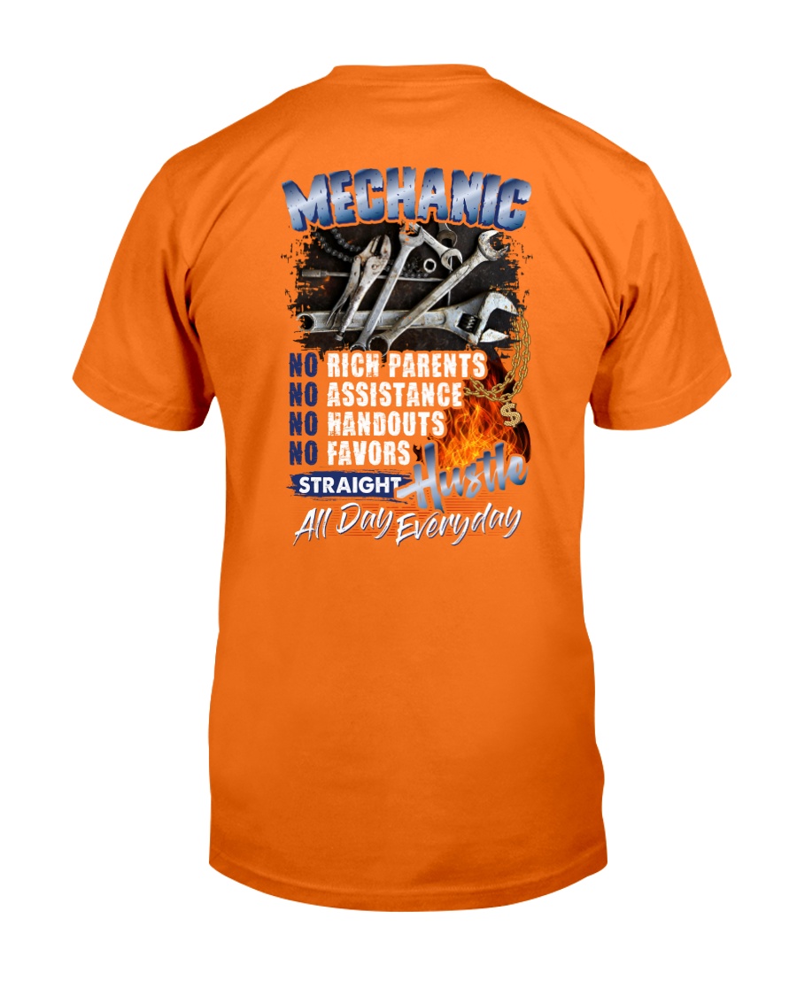 Mechanic - Straight Hustle All Day Everyday Classic T-Shirt