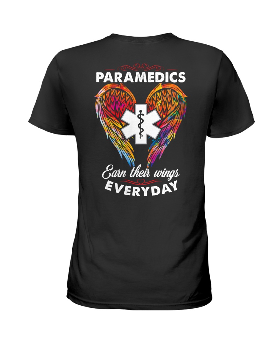 Paramedic Earn Their Wings Everyday Ladies T-Shirt
