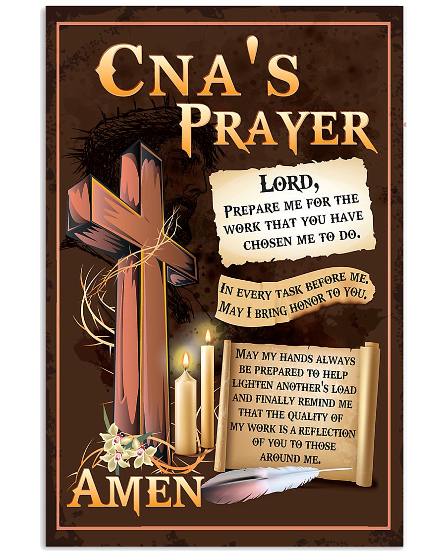 CNA's Prayer 11x17 Poster