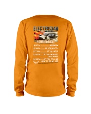 Electrician Hourly Rate Shirt and Hoodie Long Sleeve Tee thumbnail