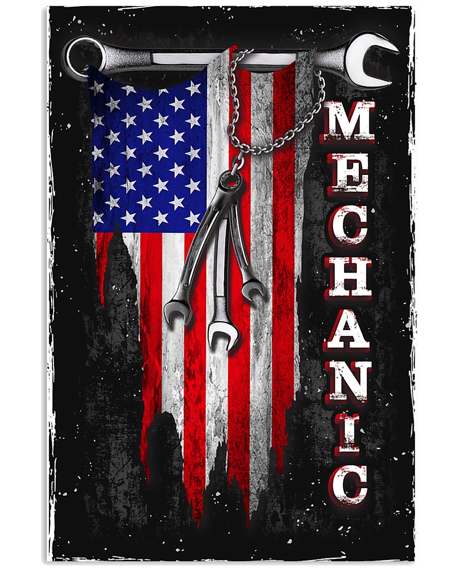 Proud Mechanic 11x17 Poster
