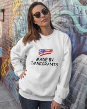 USA - Made by Immigrants Crewneck Sweatshirt lifestyle-unisex-sweatshirt-front-3