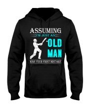 cricket old man Hooded Sweatshirt front