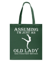 Gymnastics lady - s001 Tote Bag thumbnail