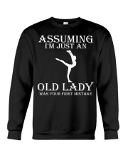 Gymnastics lady - s001 Crewneck Sweatshirt thumbnail