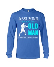 boxing old man Long Sleeve Tee thumbnail