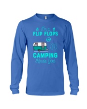 camping flip flops Long Sleeve Tee thumbnail