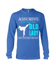 karate old lady Long Sleeve Tee thumbnail