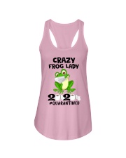frog lady Ladies Flowy Tank thumbnail