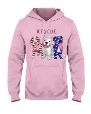 Rescue Pitties Hooded Sweatshirt front