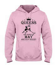 queens hockey-may Hooded Sweatshirt front