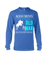 show jumping old man Long Sleeve Tee thumbnail